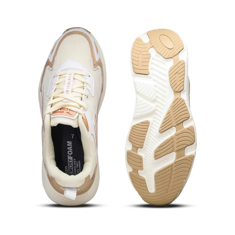 Asian Cream Beige Sports Shoes for Men and Boys