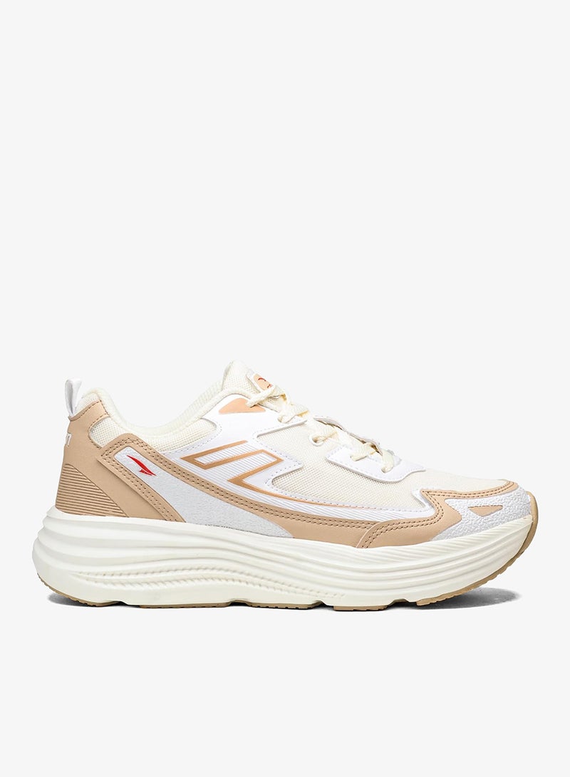 Asian Lightweight Cream Beige Sports Shoes for Men and Boys - Image 5