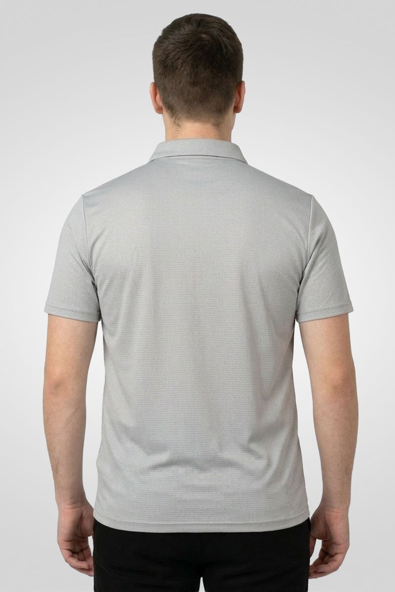 Ping Men Sportswear Fit Short Sleeve Keyes Golf Polo Shirt, Teal Blue - Image 4