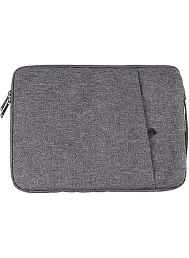 Waterproof Felt Laptop Sleeve Case 13 3 Inch with Organizer Pocket Dark Gray - Image 1