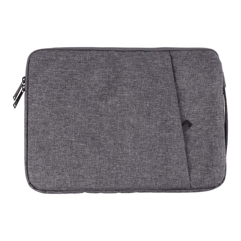 Waterproof Felt Laptop Sleeve Case 13 3 Inch with Organizer Pocket Dark Gray - Image 2