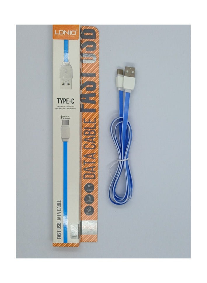 لدنيو كابل شاحن وناقل للبيانات اندرويد من نوع USB-C - Image 4