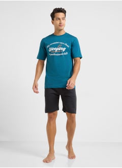 Seventy Five Nightwear T-Shirt & Shorts Sets  - Image 1