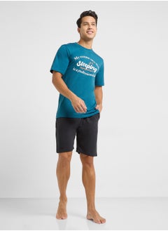 Seventy Five Nightwear T-Shirt & Shorts Sets  - Image 5