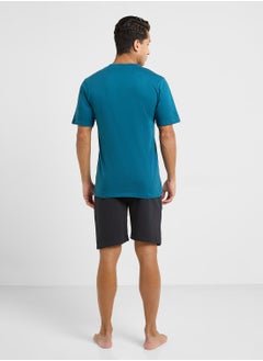 Seventy Five Nightwear T-Shirt & Shorts Sets  - Image 2