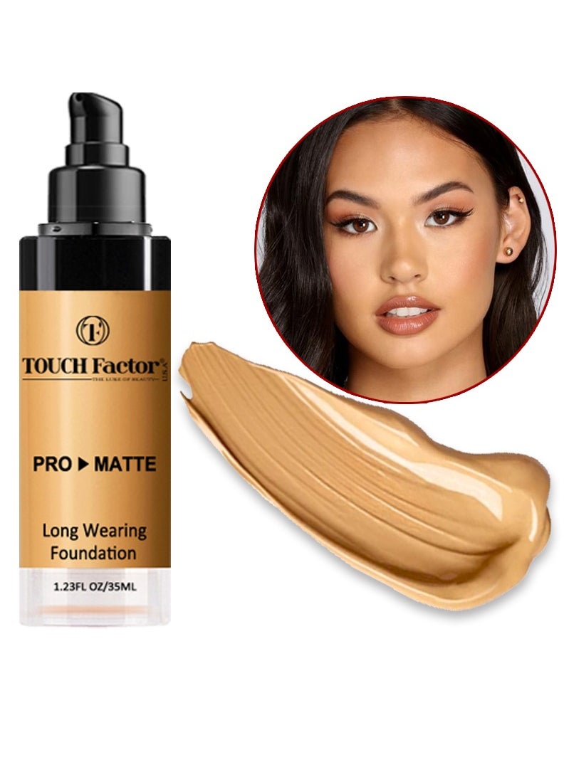 Touch Factor PRO Matte Flawless Liquid Foundation  - Image 4