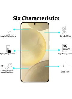 NAFO Screen Protector compatible with Samsung Galaxy S24 Matte Screen Protector,Matte Surface ceramic film (NOT Glass) Ceramics Matte  - Image 3