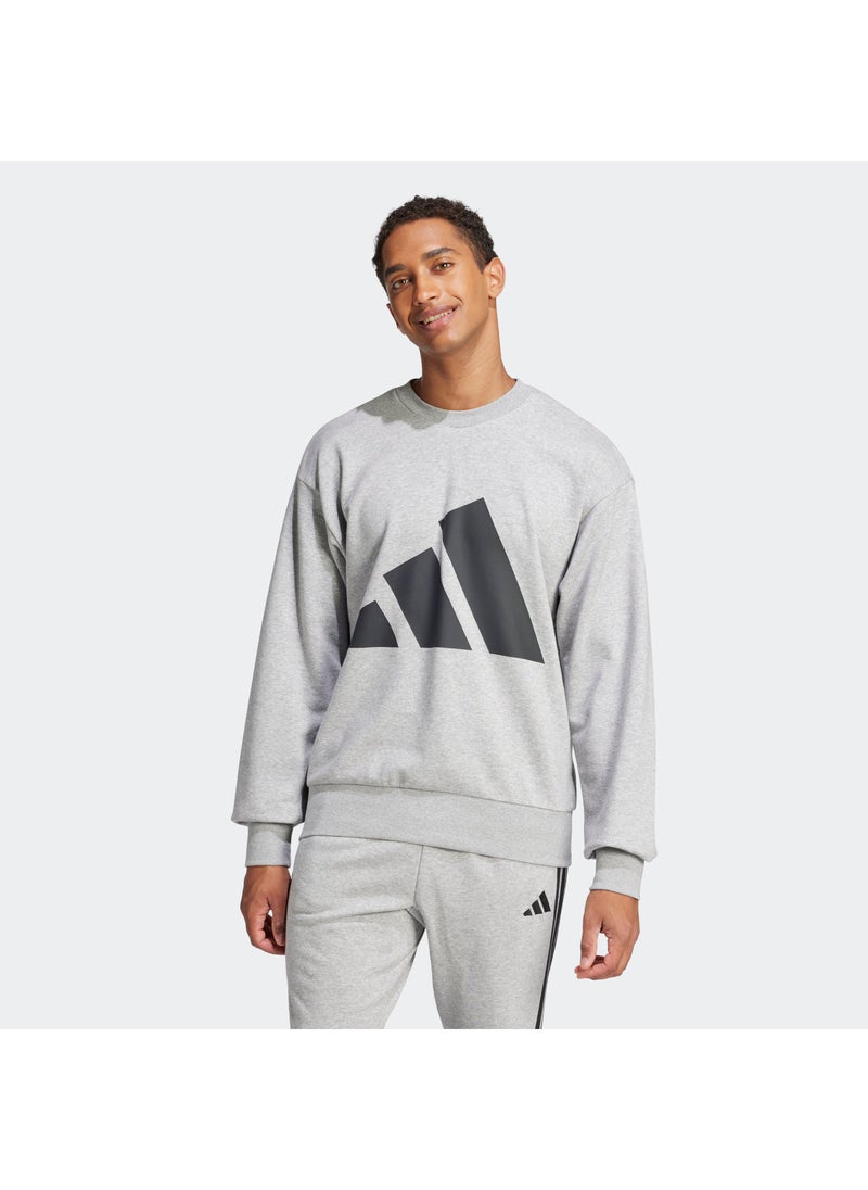 Adidas Essentials Big Logo French Terry Sweatshirt  - Image 1