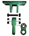 ABUSA Heavy Duty Green Swing Hangers Screws Bolts Included Over 5000 lb Capacity Playground Porch Yoga Seat Trapeze Wooden Sets Indoor Outdoor 2 Pack - Image 4