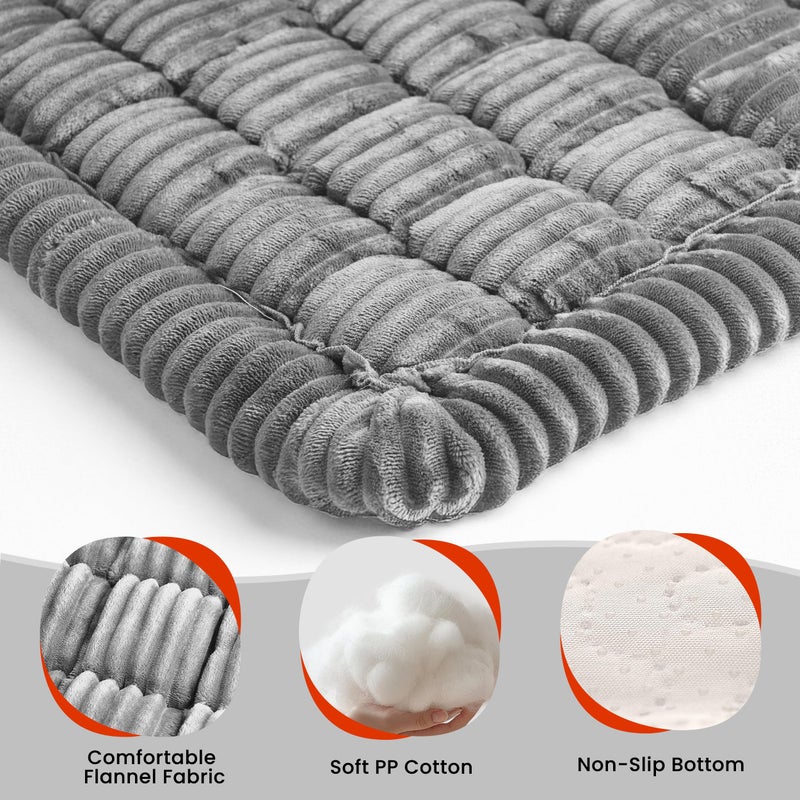 HiPetpy Backseat Dog Bed Mat for Car, Non-Slip Dog Bed for Car Back Seat, Soft & Cozy Dogs Blanket, Washable Travel Pet Mat Seat Protector for Cars, SUVs, Trucks - Image 3