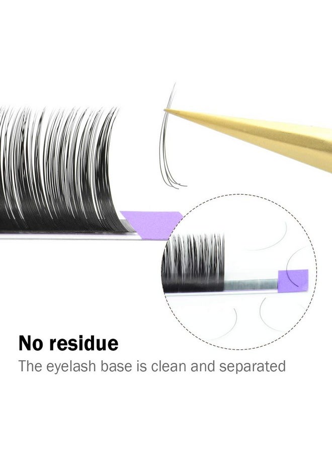 NAGARAKU Eyelash Extensions Individual Lashes 0.15 Mm D Curl 14Mm Premium Classic Matte Black Faux Mink 16 Rows Natural Professional Beauty Salon Supplies  - Image 4
