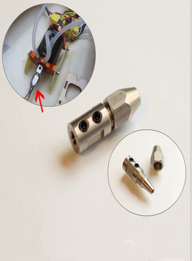 Fielect Flex Collet Coupler for 3.18mm Motor Shaft and 4mm Flex Shaft Flexible Coupling RC Boat Forword - Image 5