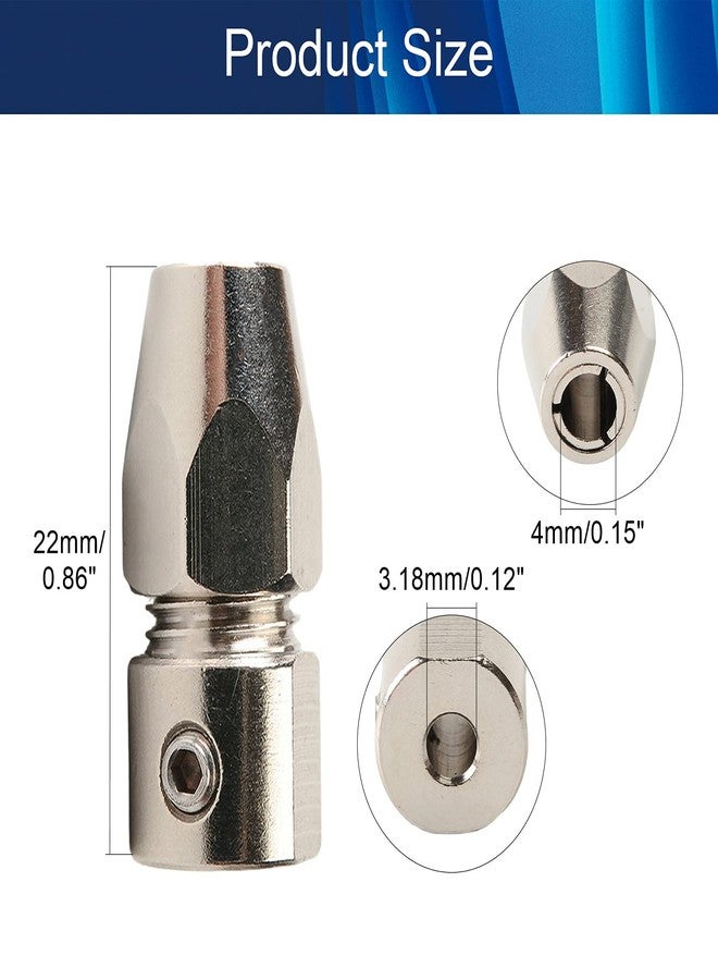 Fielect Flex Collet Coupler for 3.18mm Motor Shaft and 4mm Flex Shaft Flexible Coupling RC Boat Forword - Image 2