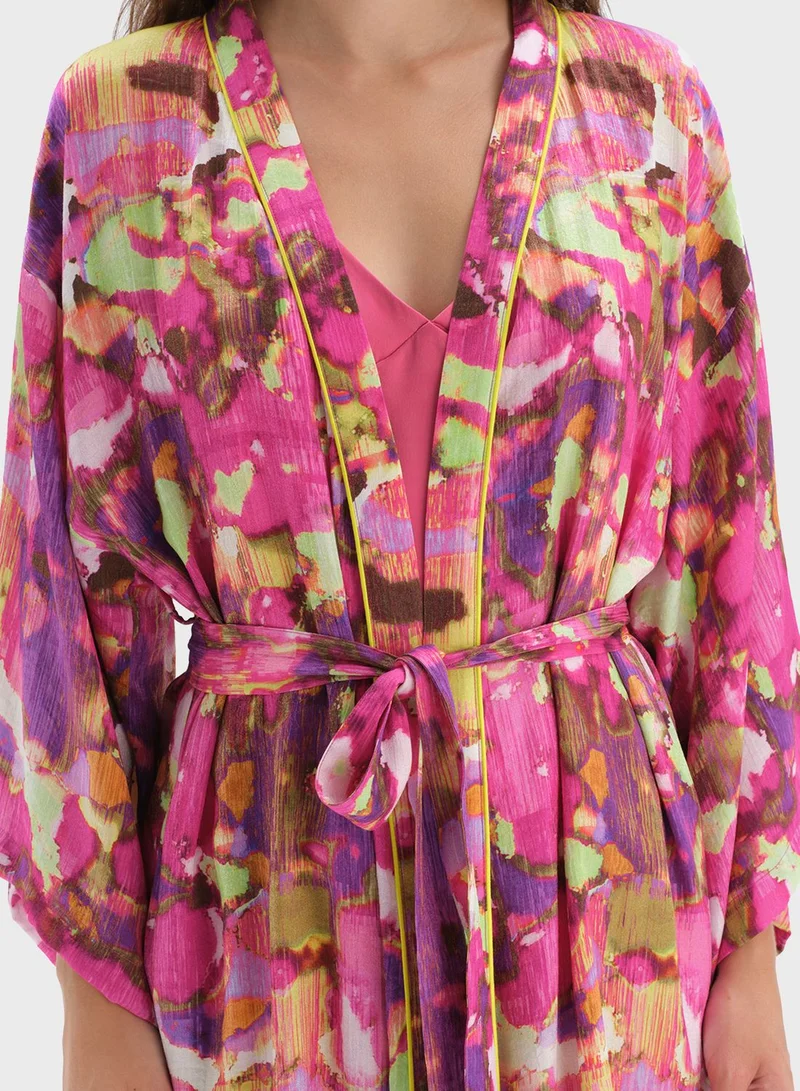 dagi Front Open Night Dress