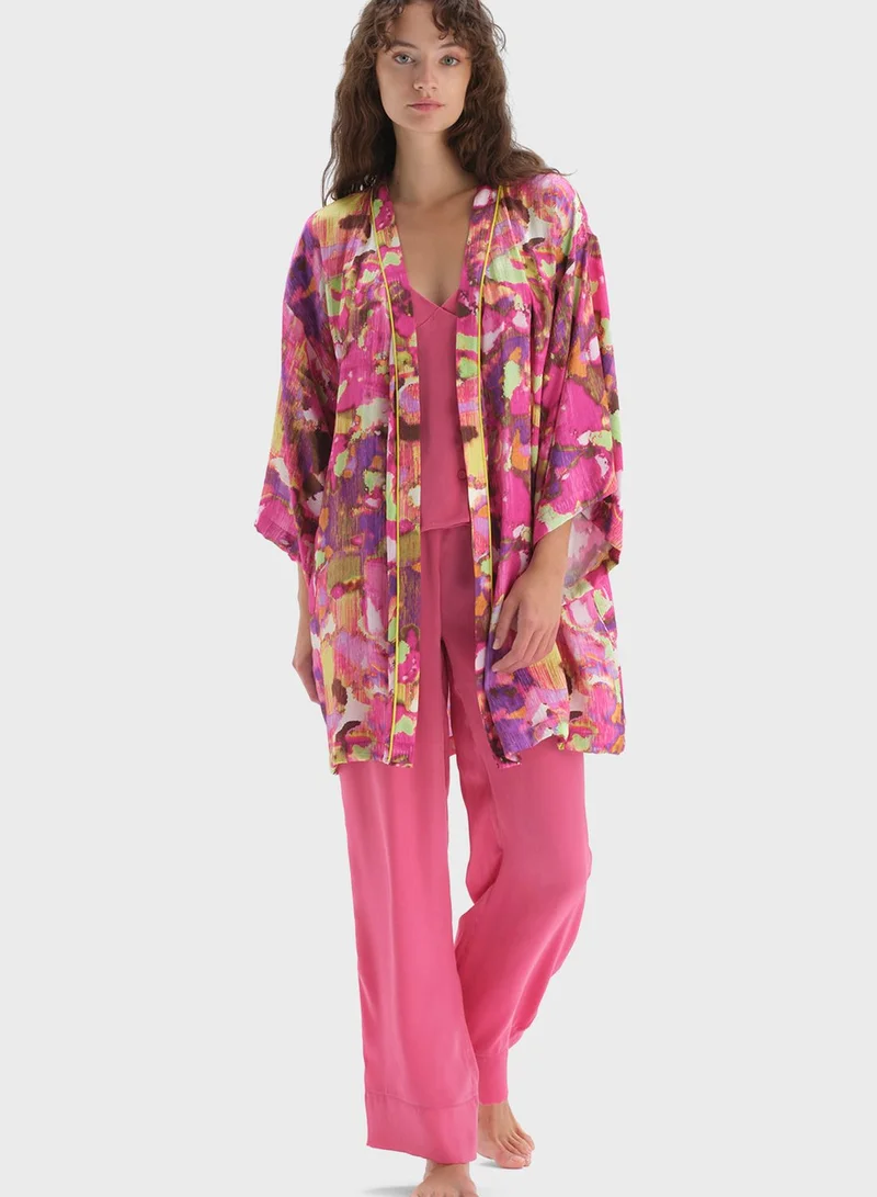 dagi Front Open Night Dress