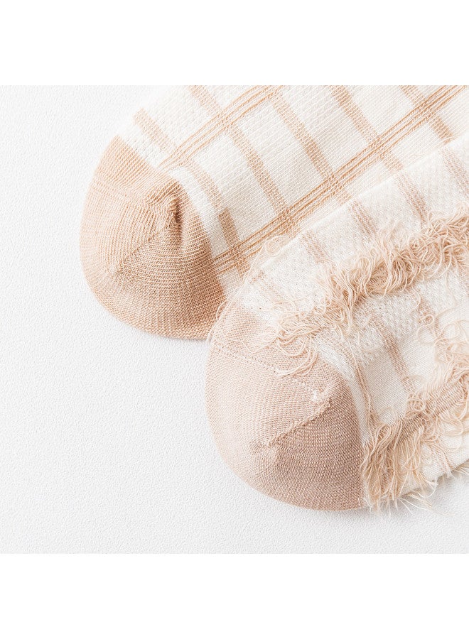 Bumblebee 5-pack Kids Socks Comfortable Mesh Socks For Big Kids Ankle Socks Bear Print School Socks - Image 5