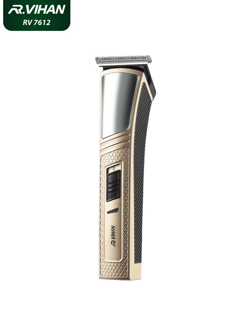 R.VIHAN Electric Shaver for Men- Multifunctional All-in-One Grooming Kit, Hair Clipper, Beard Trimmer, Nose and Ear Hair, Armpit and Body Hair Portable Wireless Cordless USB Rechargeable Shaving Razor Kit Grooming Essentials Gift Set for Men, RV-7612 - Image 1