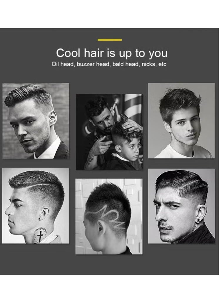 R.VIHAN Electric Shaver for Men- Multifunctional All-in-One Grooming Kit, Hair Clipper, Beard Trimmer, Nose and Ear Hair, Armpit and Body Hair Portable Wireless Cordless USB Rechargeable Shaving Razor Kit Grooming Essentials Gift Set for Men, RV-7612 - Image 3