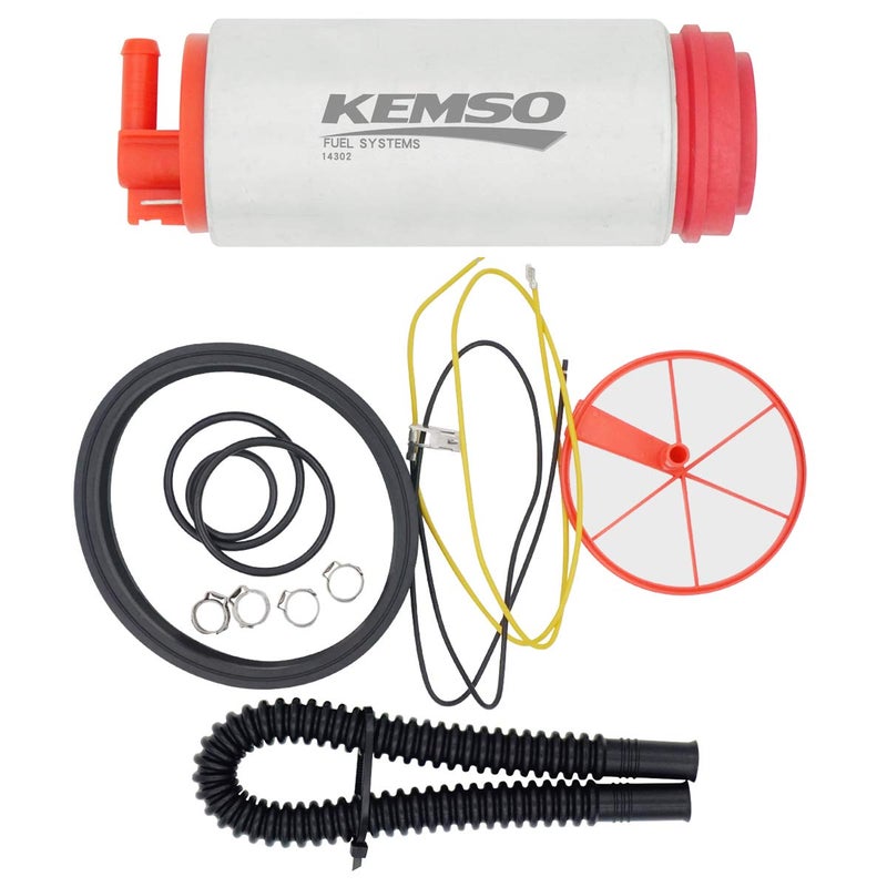 مضخة وقود كهربائية عالية الأداء KEMSO 340LPH لأودي VW 18T بديل 96541025 E8424M