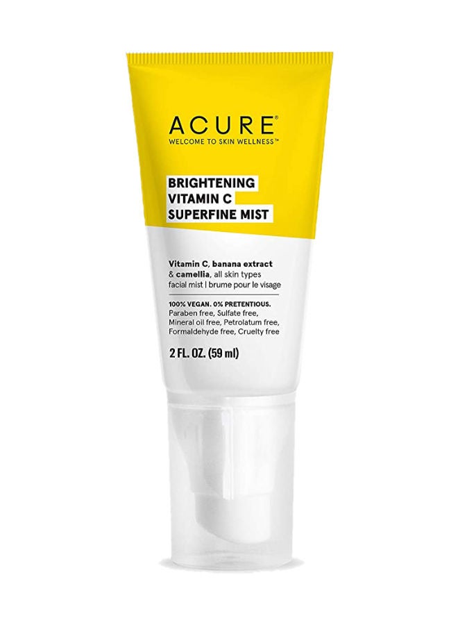 Acure رذاذ فيتامين سي فائق النعومة لتفتيح البشرة - Image 1