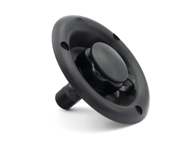 Thetford City Water Inlet Fill Dish with Plastic Check Valve Black PN 94221 - Image 3