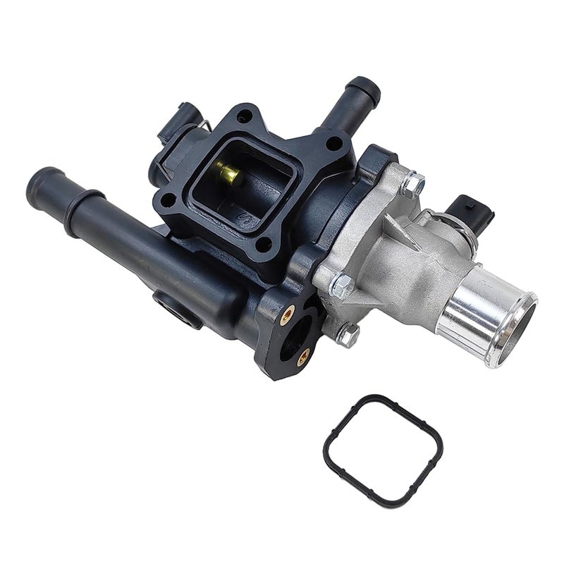 Engine Coolant Thermostat Housing Assembly wSensor Fit for 20112016 Chevrolet Chevy Cruze 20122018 Chevy Sonic 20132018 Chevy Trax Ecotec engine 18L 16L OE 25199824 25192228 902033