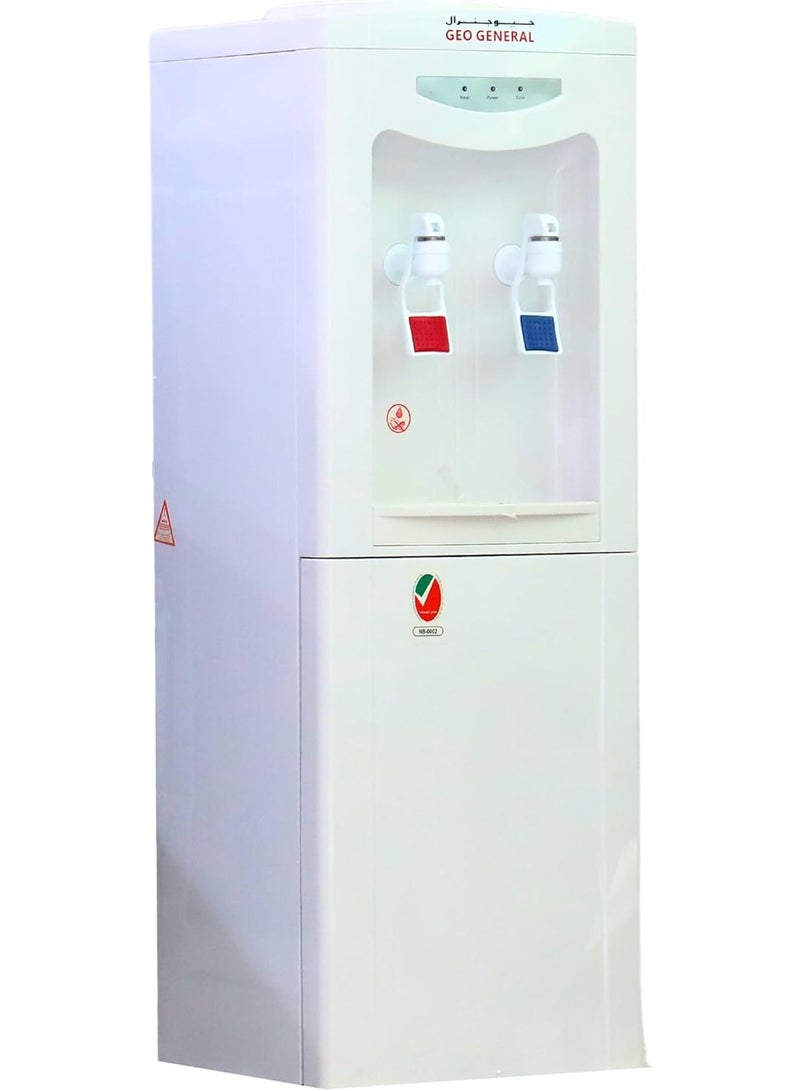 GEO GENERAL GSM-20 LB Water Dispenser – Hot & Cold, 2 Taps, 220-240V, 640W, White - Image 4