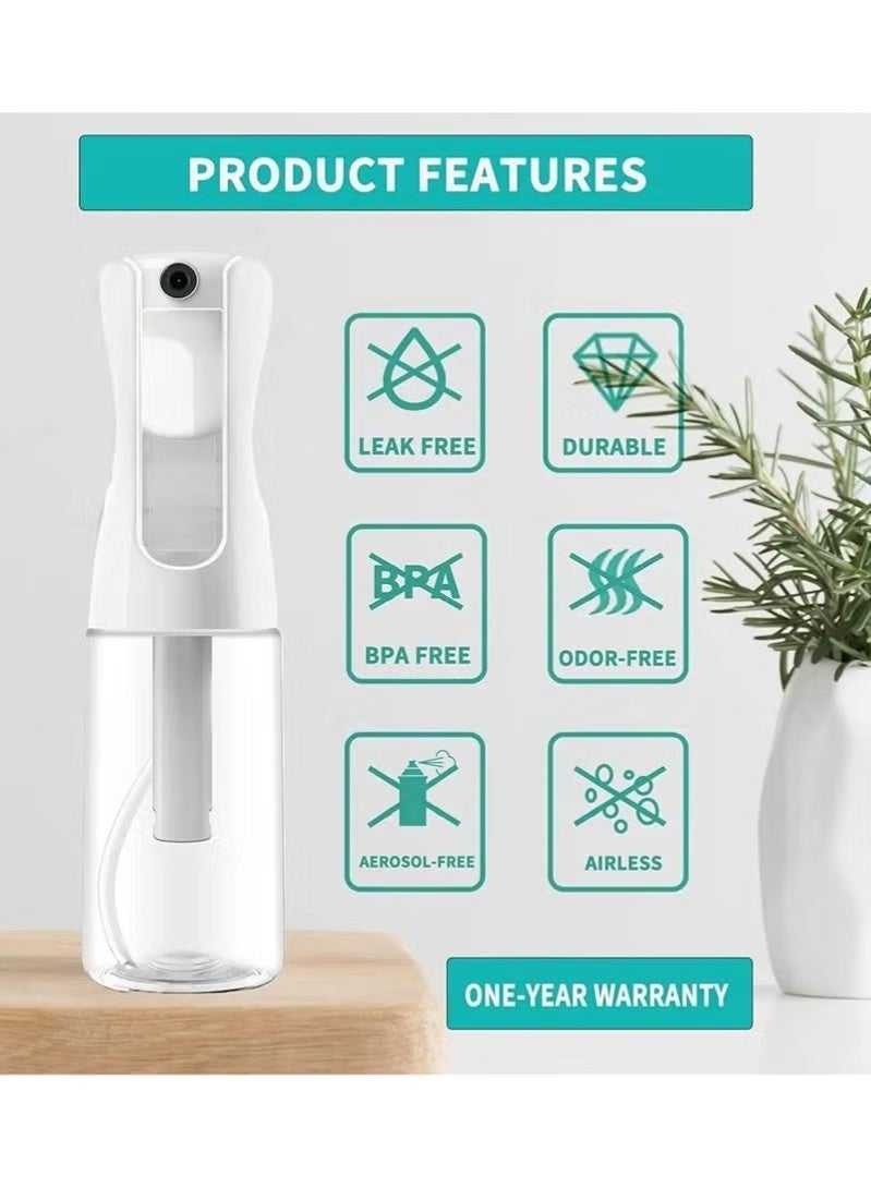 Spray Bottle For Hair,Continuous Water Mister for Hairstyling, Salons, Cleaning, Plants,Essential Oil Scents,Ultra Fine Mist Sprayer,6.8 OZ /200 ML - Image 2