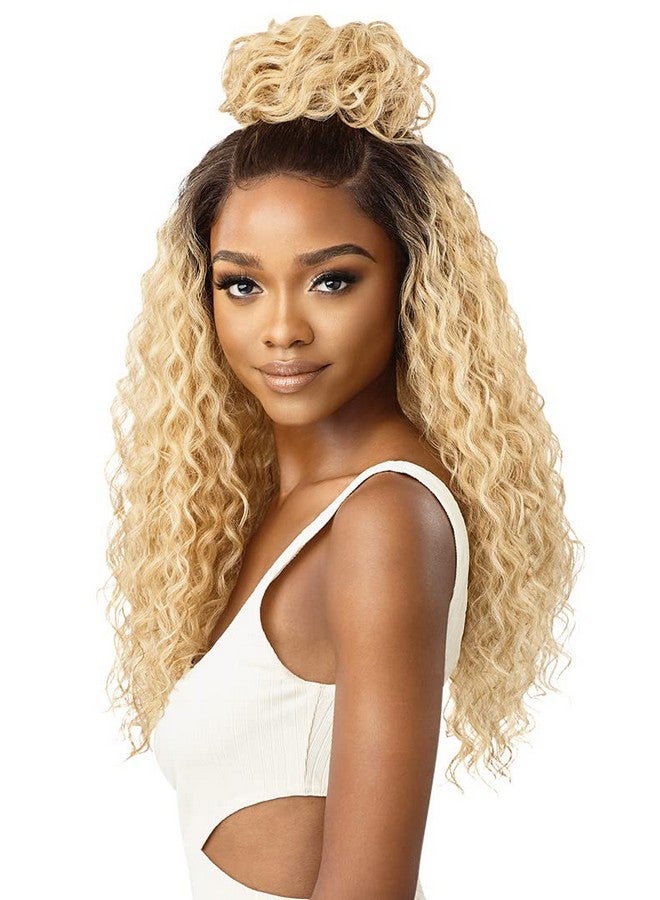 Outre Utre 360 Frontal Lace Wig 13"X6" Hand Tied Lace Frontal Roshan (Dr2 Chocolate Swirl) - Image 5