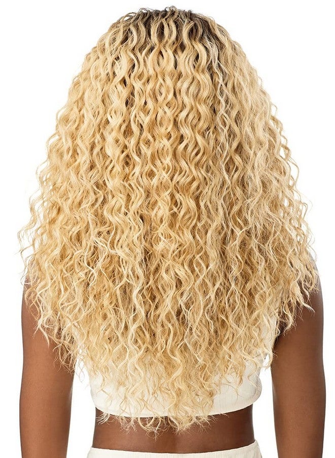 Outre Utre 360 Frontal Lace Wig 13"X6" Hand Tied Lace Frontal Roshan (Dr2 Chocolate Swirl) - Image 3