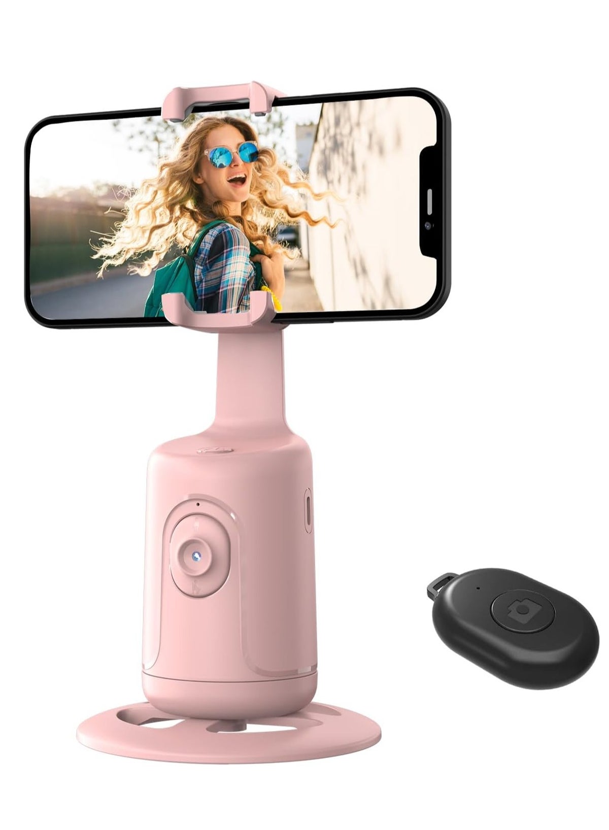 MissTiara MissTiara Automatic Face Tracking Tripod 360 Rotating Shooting Mobile Phone Camera Holder Z390ED1EA5408208A4D20Z