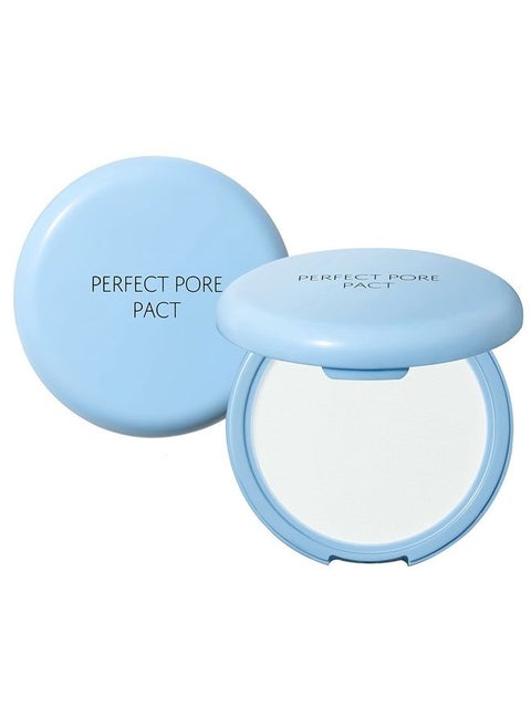 Saemmul Perfect Pore Pact - Sebum Control Makeup Pressed Powder Pact, Pore Minimization, Plant-Based Setting Finishing Powder to Absorb Sweat and Prevent Clumps, with Mirror and Puff 12g