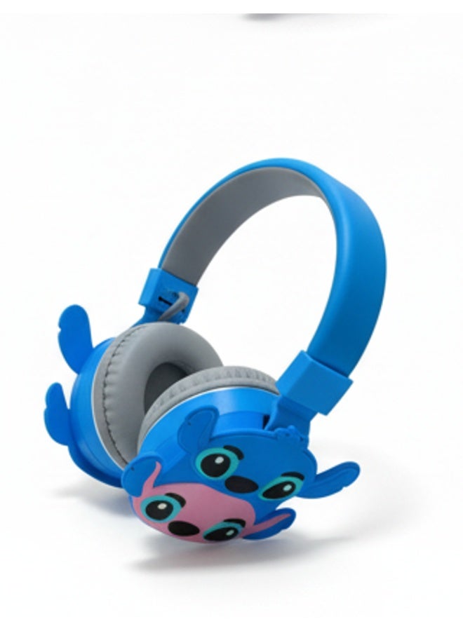 ستيتش سماعة رأس - AH-806S - أفضل هدية للأطفال (أزرق) - Image 2