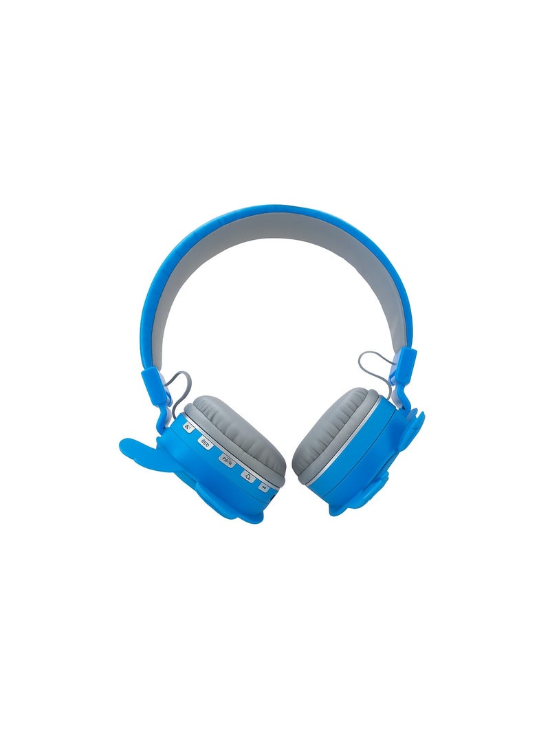 ستيتش سماعة رأس - AH-806S - أفضل هدية للأطفال (أزرق) - Image 4