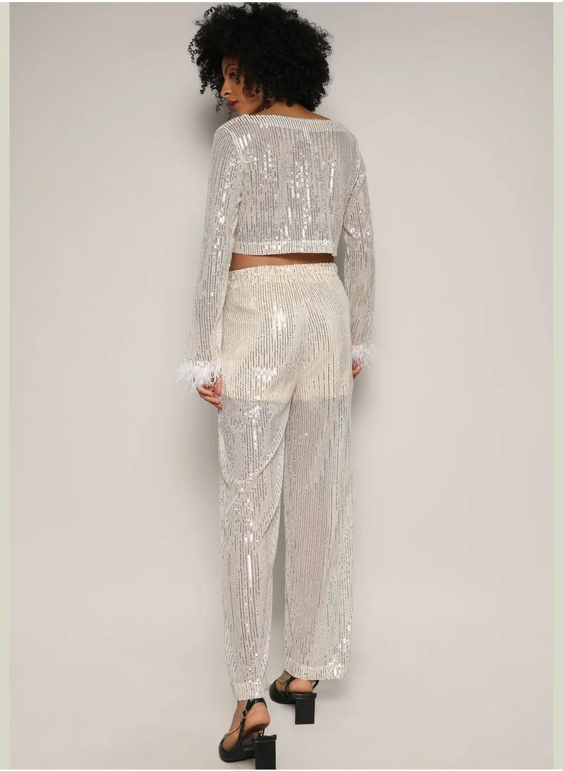 Campus Sutra Top and pants set