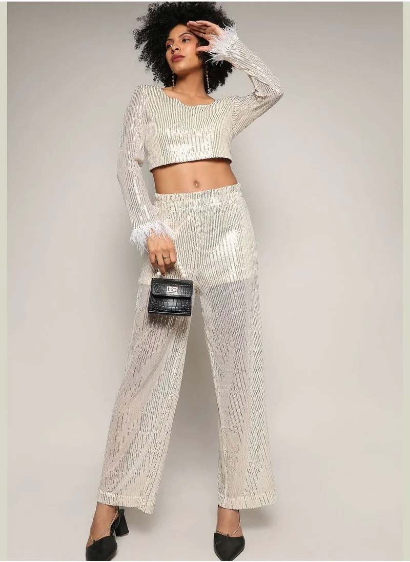 Campus Sutra Top and pants set