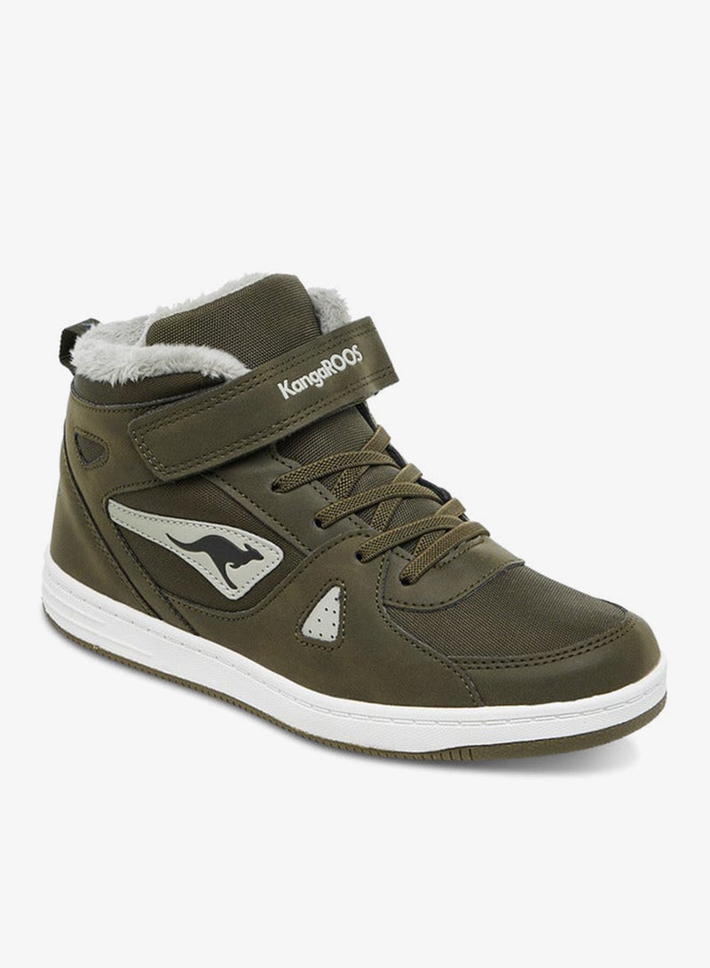 kangaROOS Women's Panelled High Top Shoes with Hook and Loop Closure - Image 2
