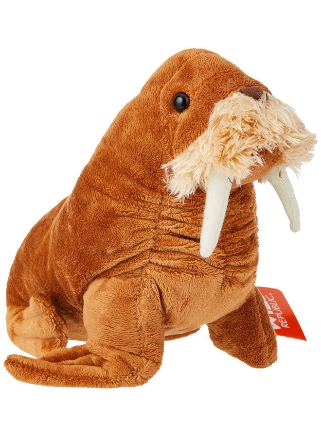 Wild Republic Walrus Plush, Stuffed Animal, Plush Toy, Gifts for Kids, Cuddlekins 8 Inches - Image 1