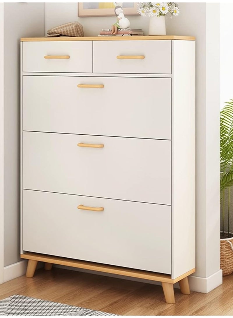 DubaiGallery Shoe Cabinet Shoes Rack Large Capacity Multi-layer shoe rack cabinet kabinet kasut Home Space Saving Shoe Shelf Storage almari kasut rak kasut tertutup murah almari kasut bertutup murah - Image 1