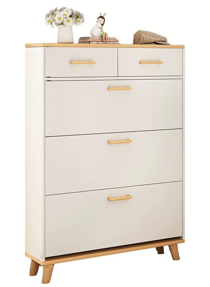 DubaiGallery Shoe Cabinet Shoes Rack Large Capacity Multi-layer shoe rack cabinet kabinet kasut Home Space Saving Shoe Shelf Storage almari kasut rak kasut tertutup murah almari kasut bertutup murah - Image 4