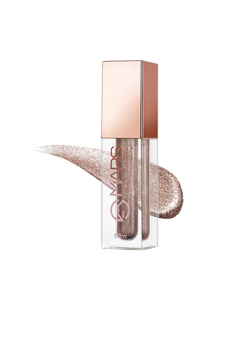 مارس ظل عيون سائل لامع من مارس، مقاوم للماء وذو صبغة عالية، تركيبة ناعمة الانزلاق 5.5 مل 03 Celestial Coment - Image 1