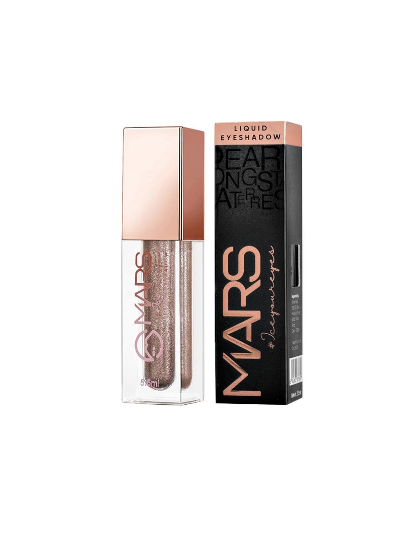 مارس ظل عيون سائل لامع من مارس، مقاوم للماء وذو صبغة عالية، تركيبة ناعمة الانزلاق 5.5 مل 03 Celestial Coment - Image 5