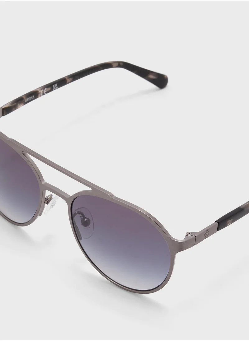 GUESS Uv-Protected Round Sunglasses