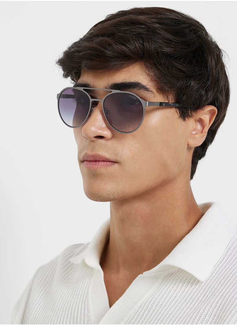 GUESS Uv-Protected Round Sunglasses