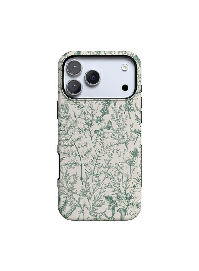 Casely iPhone 17 Pro Max Case | Sage Garden | Green Floral | Compatible with MagSafe | Bold Protective Design - Image 1