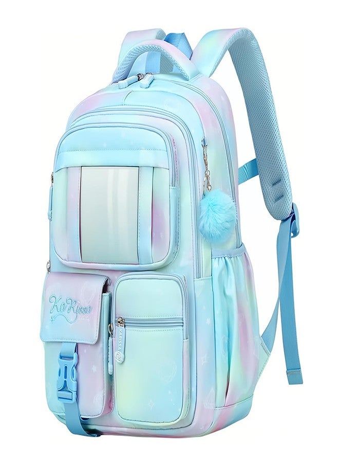 Bansusu Back to school three-piece set Astro Bot printed backpack for primary and secondary school students, lunch bag and pencil case three-piece set suitable for children aged 5 to 13 - Image 1
