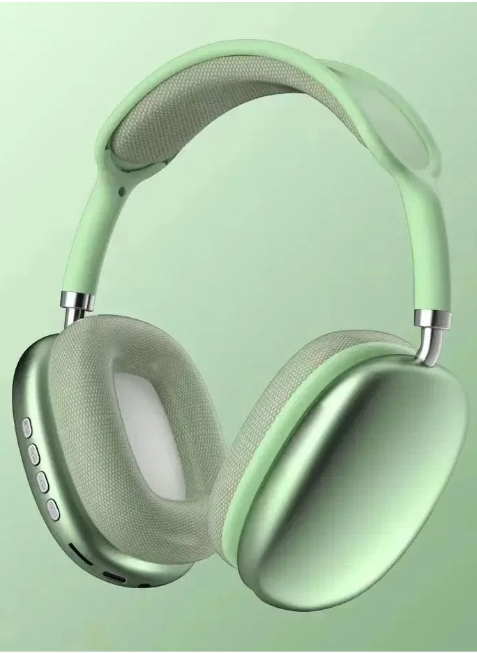 P9 - P9 Bluetooth Over-Ear Headphones Green - Image 1