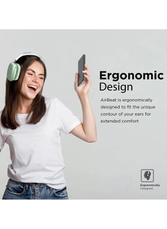 P9 P9 Bluetooth Over-Ear Headphones Green  - Image 5