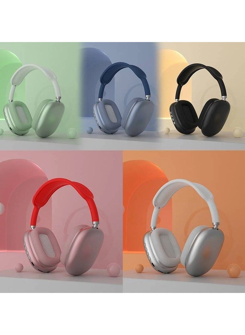 P9 - P9 Bluetooth Over-Ear Headphones Green - Image 1