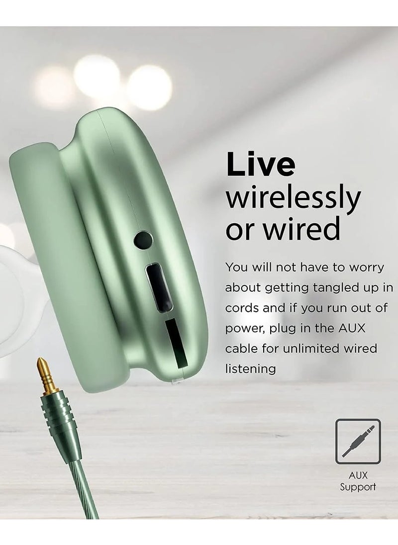 P9 - P9 Bluetooth Over-Ear Headphones Green - Image 1